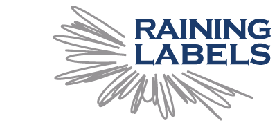 logo raining labels logo raining labels