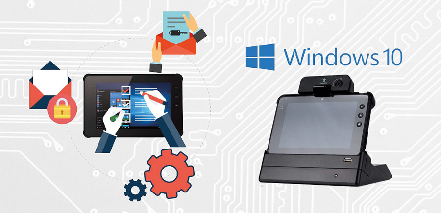 tablet windows 7" - Tablet Plus 7000 per i trasporti e la logistica