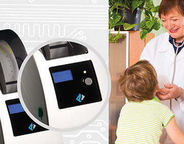 New product: Plus TDP225W ID wristband printer