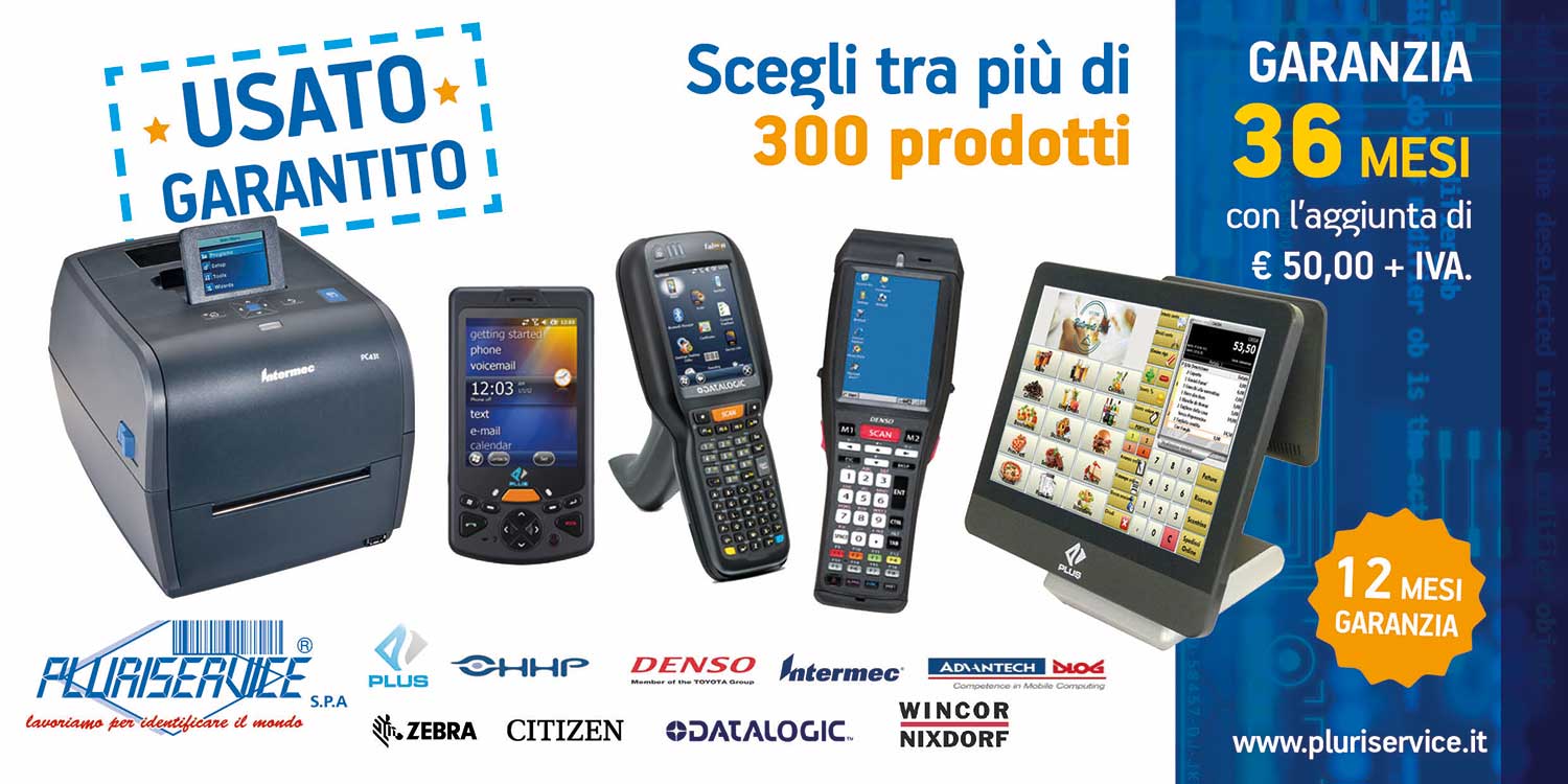 terminali barcode usati - stampanti etichette usate