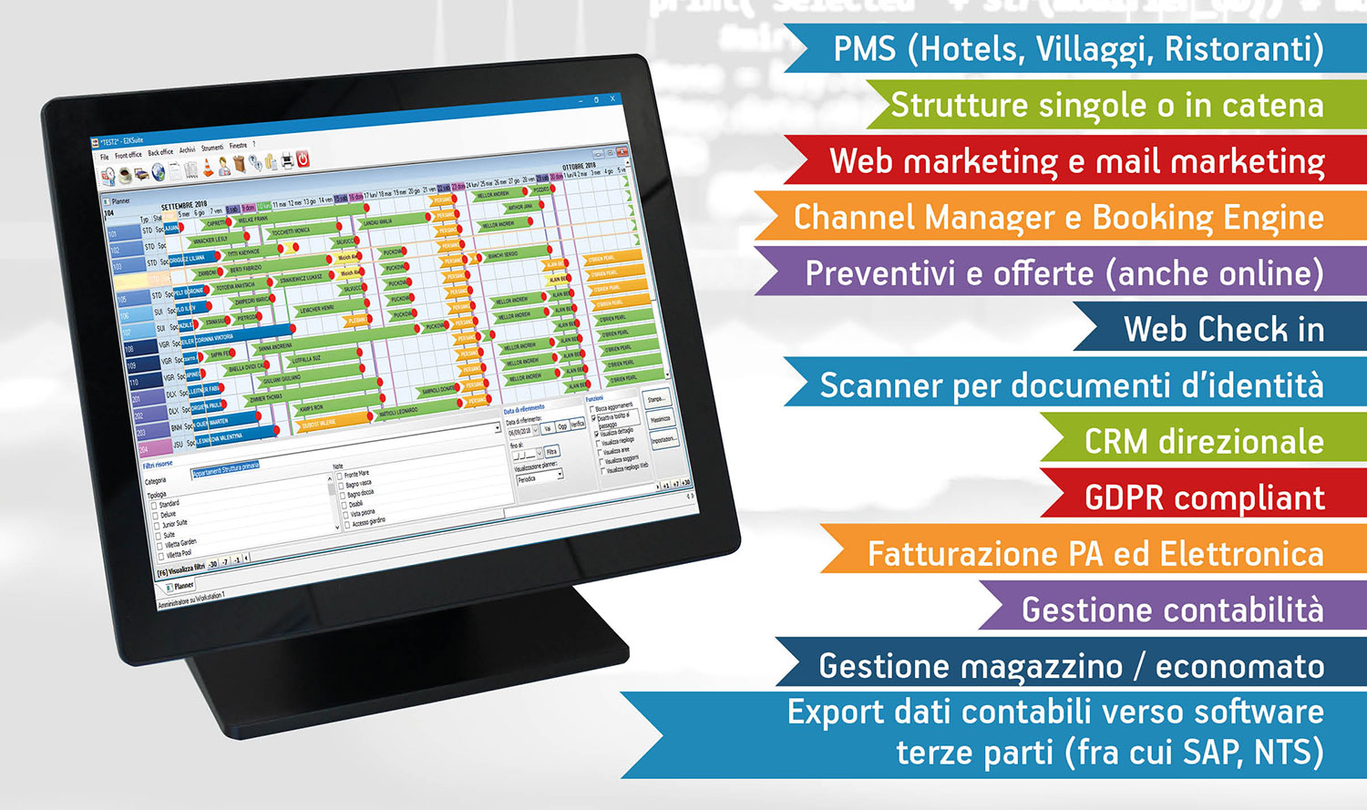 TTG Rimini - gestionale hotel - E2K Suite