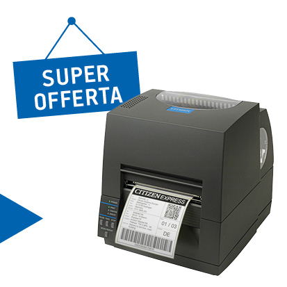Promozione stampanti Citzen in offerta maggio - Stampante citizen CL-S 621