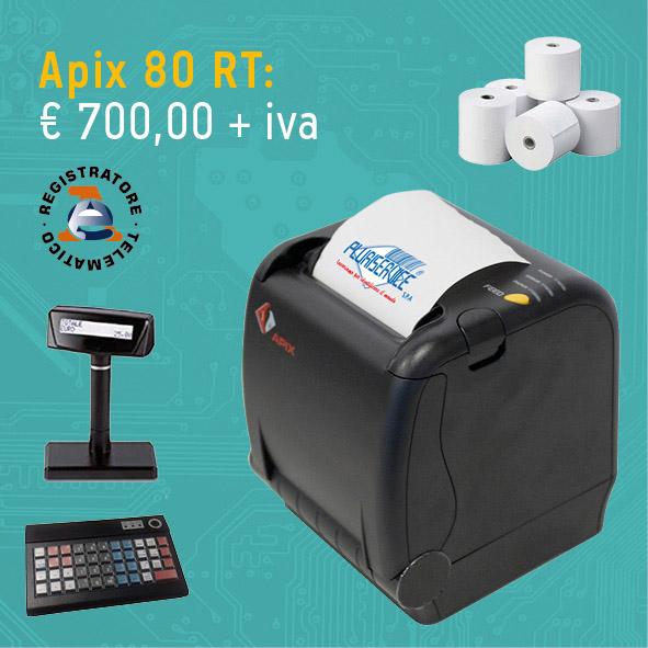 Registratore telematico Apix 80 RT