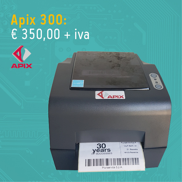 Stampante per etichette Apix 300