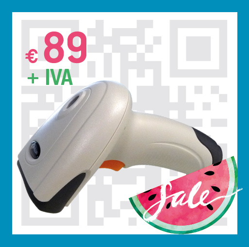 lettore codice a barre Plus 122 - summer sale pluriservice 2019