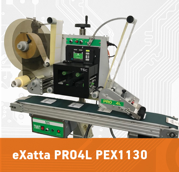 sistema di stampa e applica eXatta PRO4L PEX1130