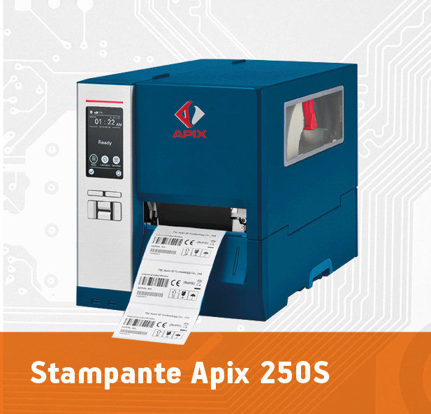 stampante industriale Apix 250S a Cibustec Parma 2019