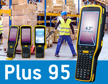 Nuovo terminale portatile industriale Plus 95