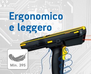 Terminale portatile android Plus 95 leggero ed ergonomico
