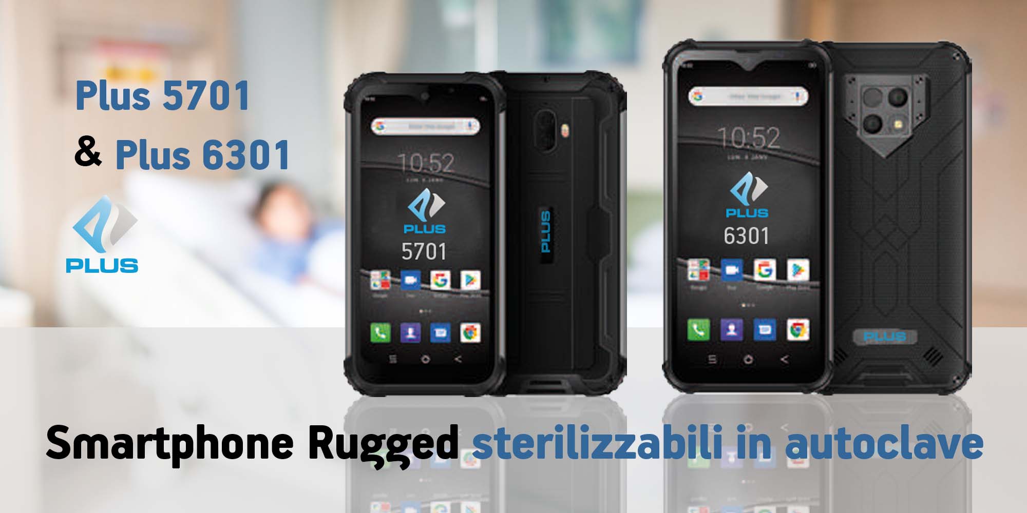 Rugged Smartphone sterilizzabili in autoclave