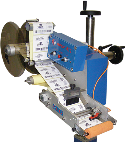 apix A.411, applicatore etichette apix A.411, applicatore etichette