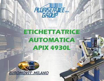 Euromovit si rinnova con l’etichettatrice automatica APIX 4930L
