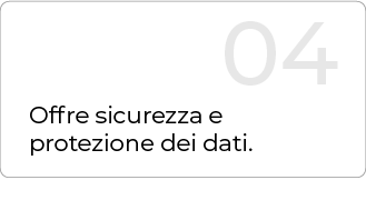 offre sicurezza e protezione dei dati offre sicurezza e protezione dei dati