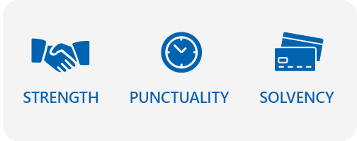 strength, punctuality, solvency strength, punctuality, solvency