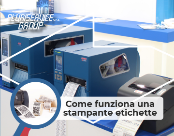 Come funziona una stampante etichette