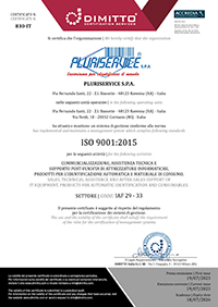 IT_Certificato_830-IT PLURISERVICE SPA 9001_MINI IT_Certificato_830-IT PLURISERVICE SPA 9001_MINI