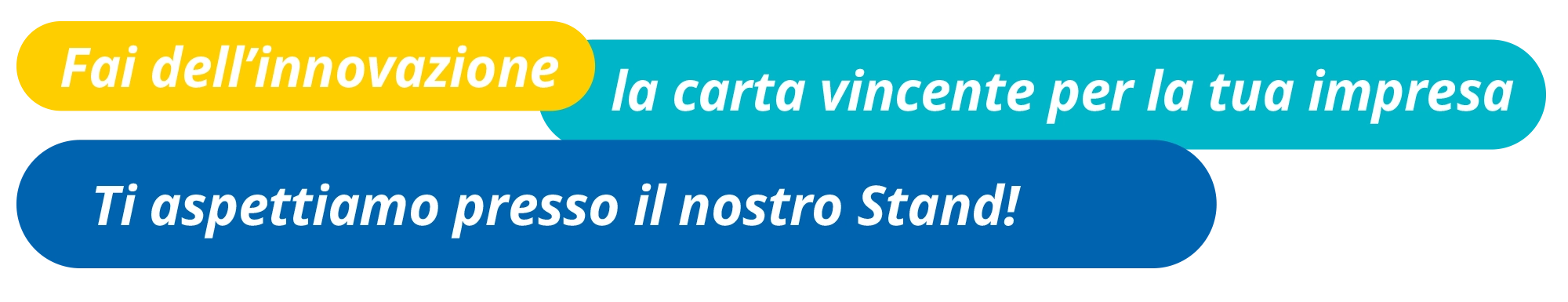 Fai dell'innovazione la tua carta vincente