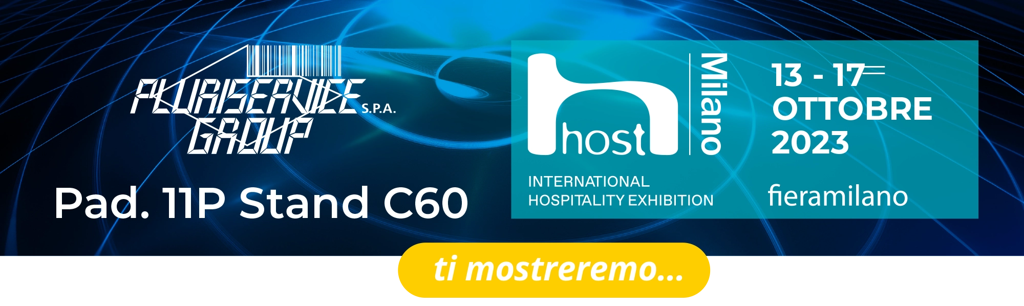 Pluriservice Group a Host 2023 - fiera milano