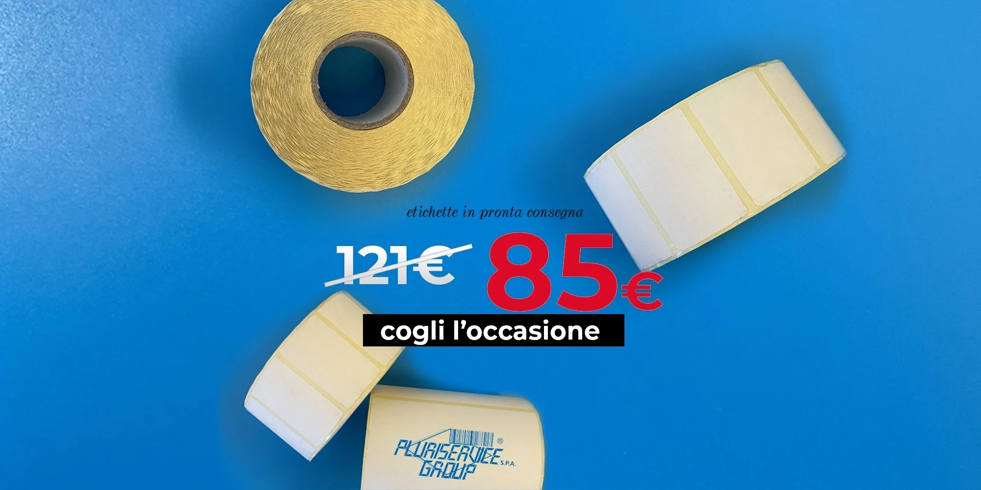 etichette in pronta consegna