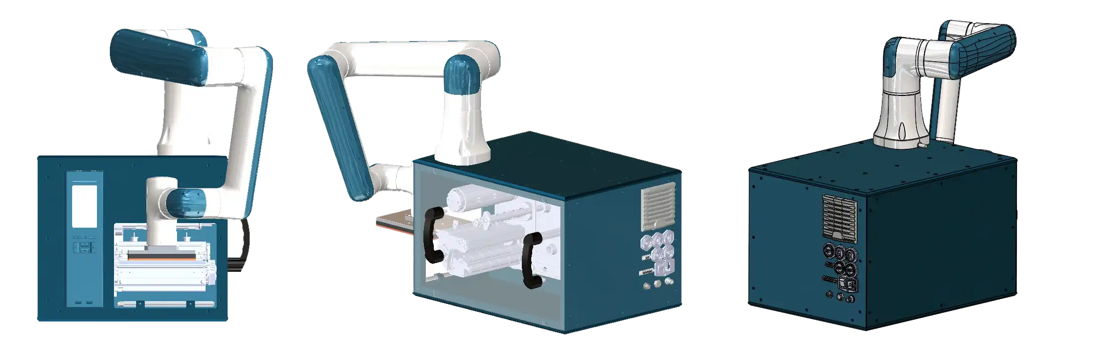 Apix Cobot per etichettatura automatica - viste